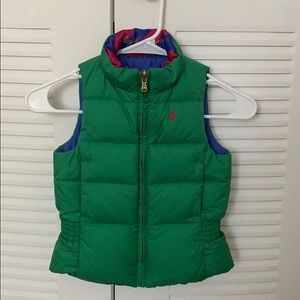 Ralph Lauren REVERSIBLE Kids Vest - 3T